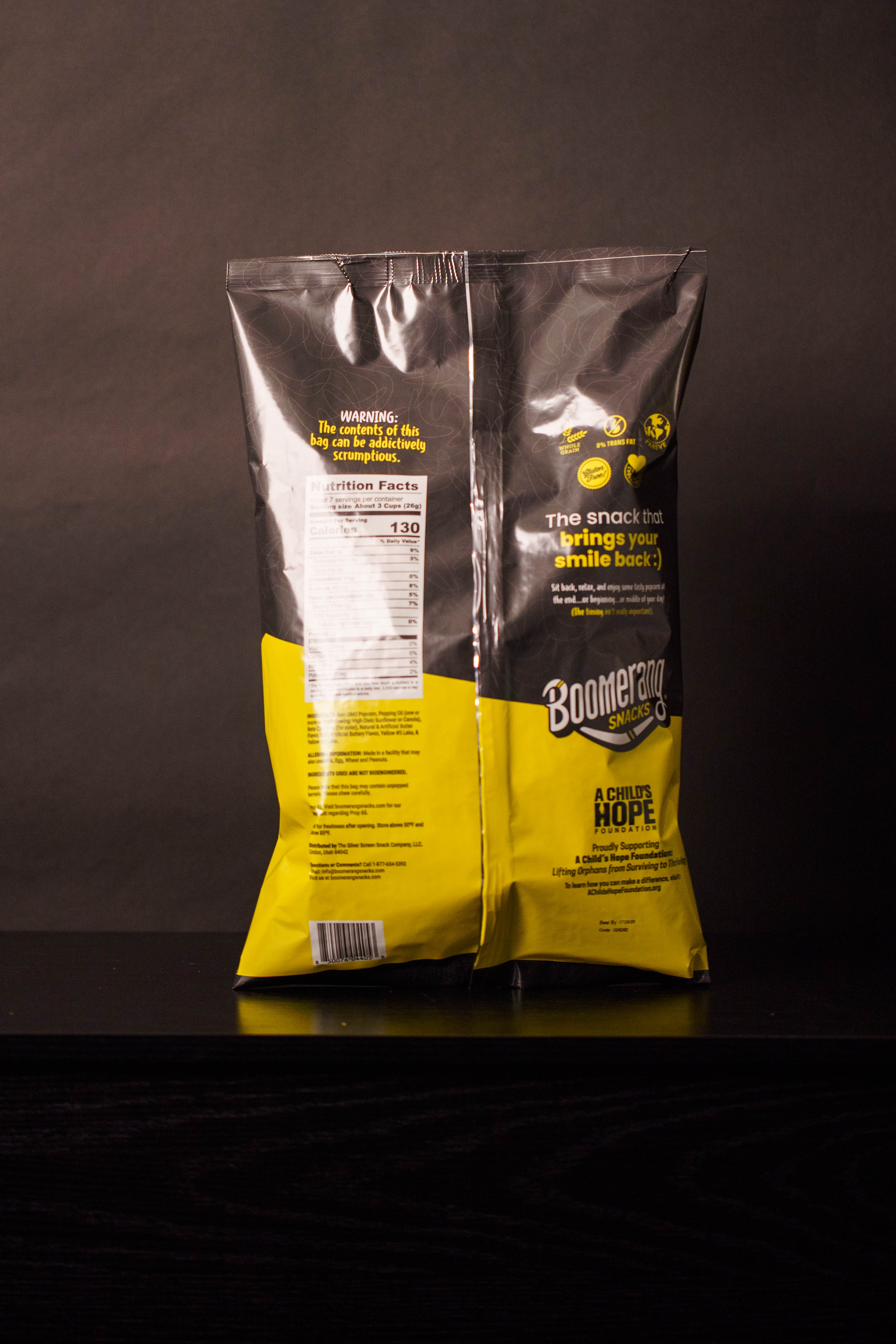 Boomerang Savory Popcorn Variety Pack 6oz (4 pack)