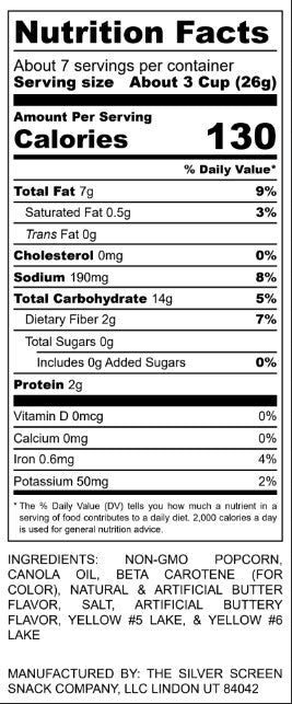 Boomerang Savory Popcorn Variety Pack 6oz (4 pack)
