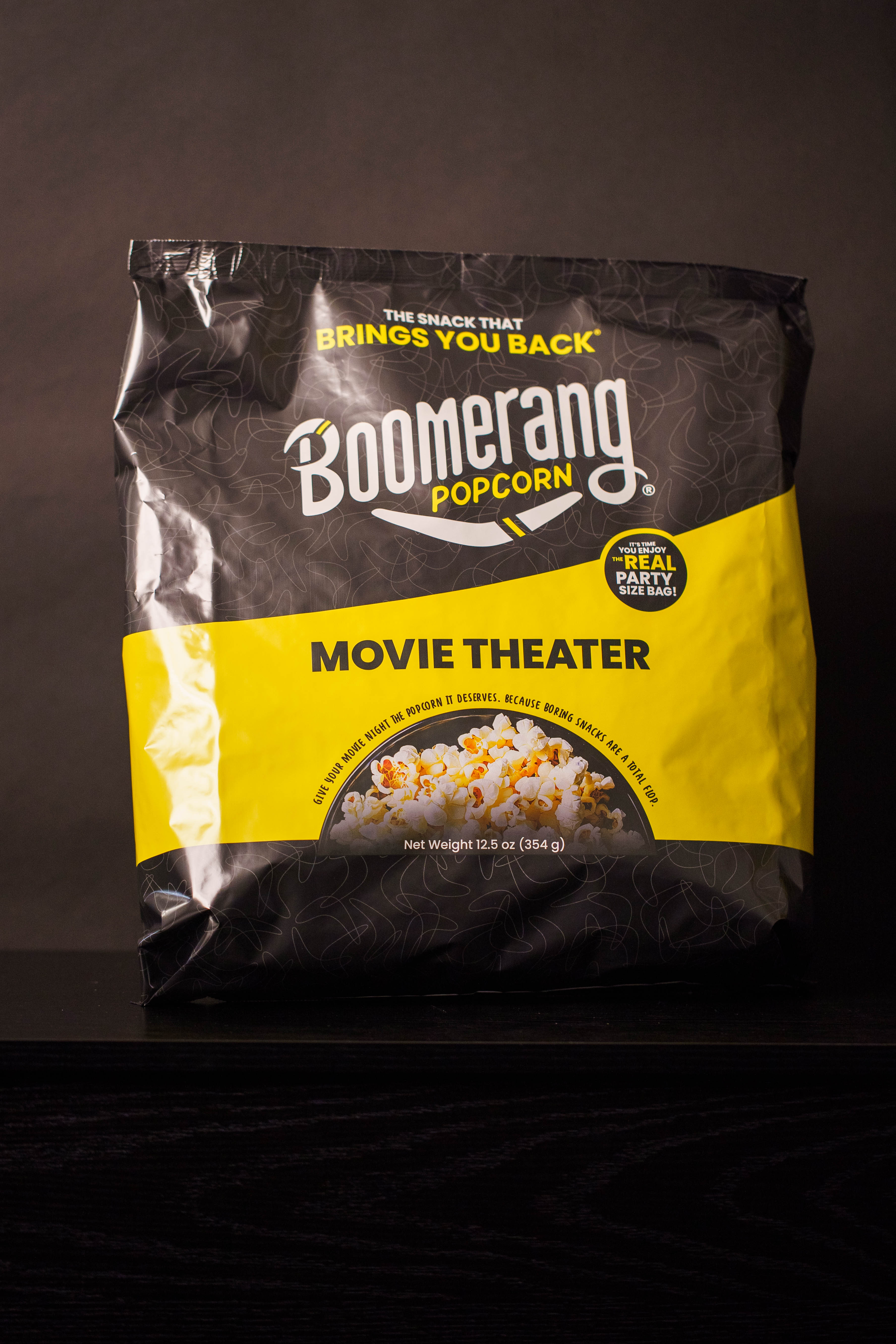 Boomerang Traditional Popcorn Variety Pack 12.5oz (2 pack)