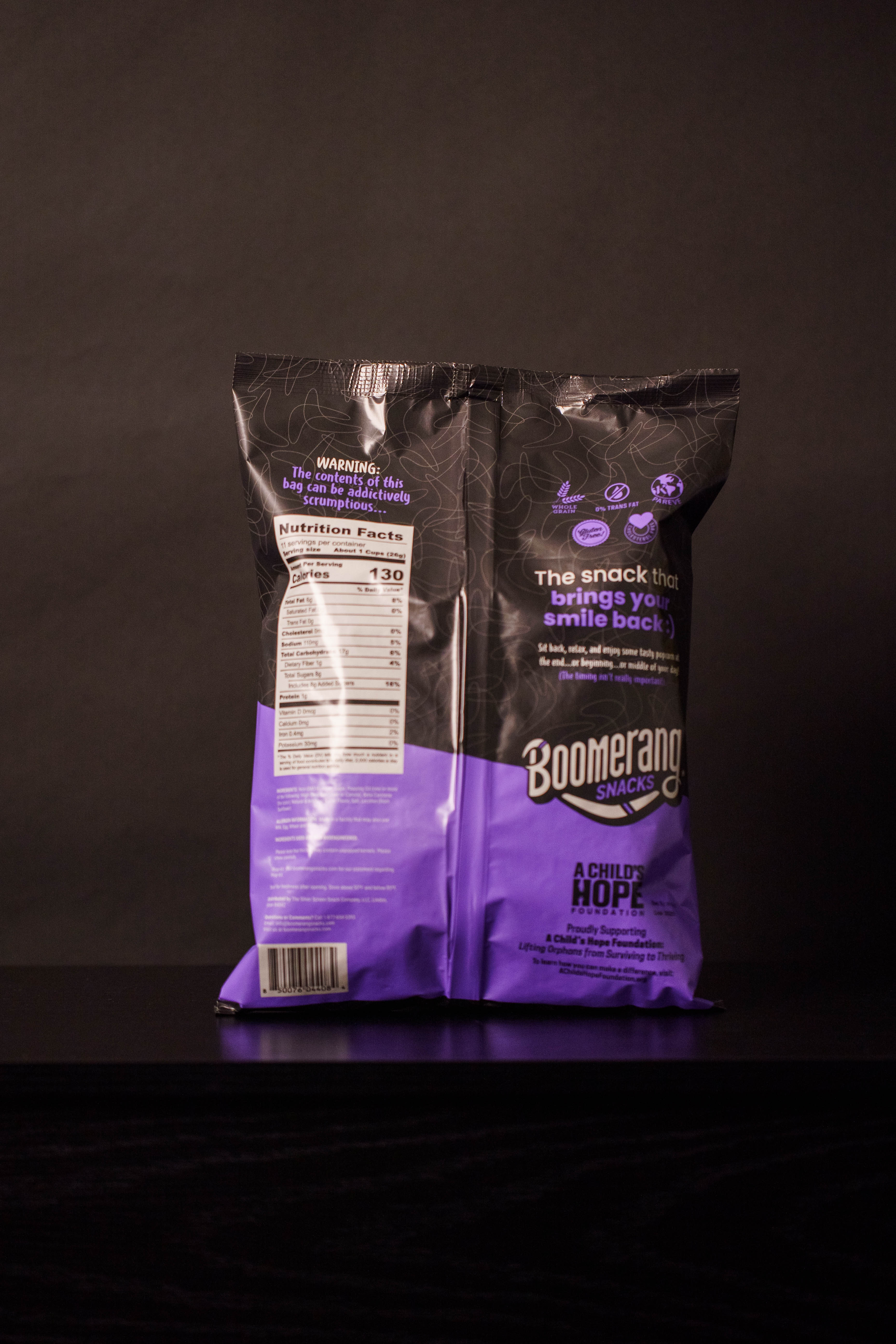 Boomerang Sweet Popcorn Variety Pack 10oz (5 pack)