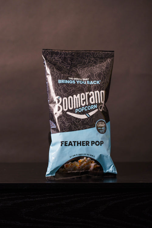 Boomerang Feather Pop Popcorn 2.75oz (8 pack)