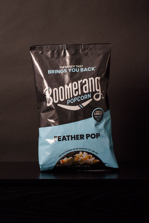 Boomerang Feather Pop Popcorn 6oz (4 pack)