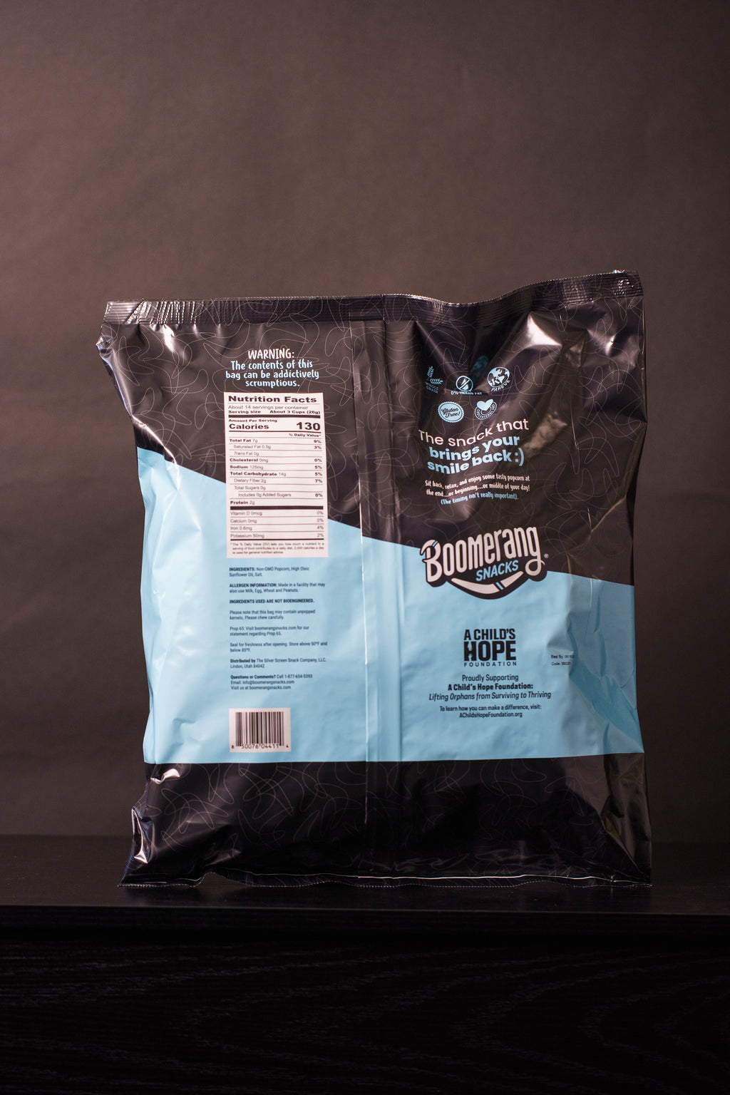 Boomerang Traditional Popcorn Variety Pack 12.5oz (2 pack)