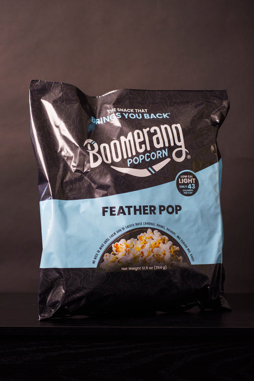 Boomerang Feather Pop Popcorn 12.5oz (2 pack)