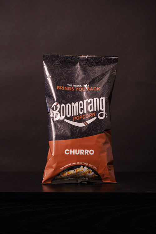 Boomerang Churro Popcorn 5.5oz (8 pack)