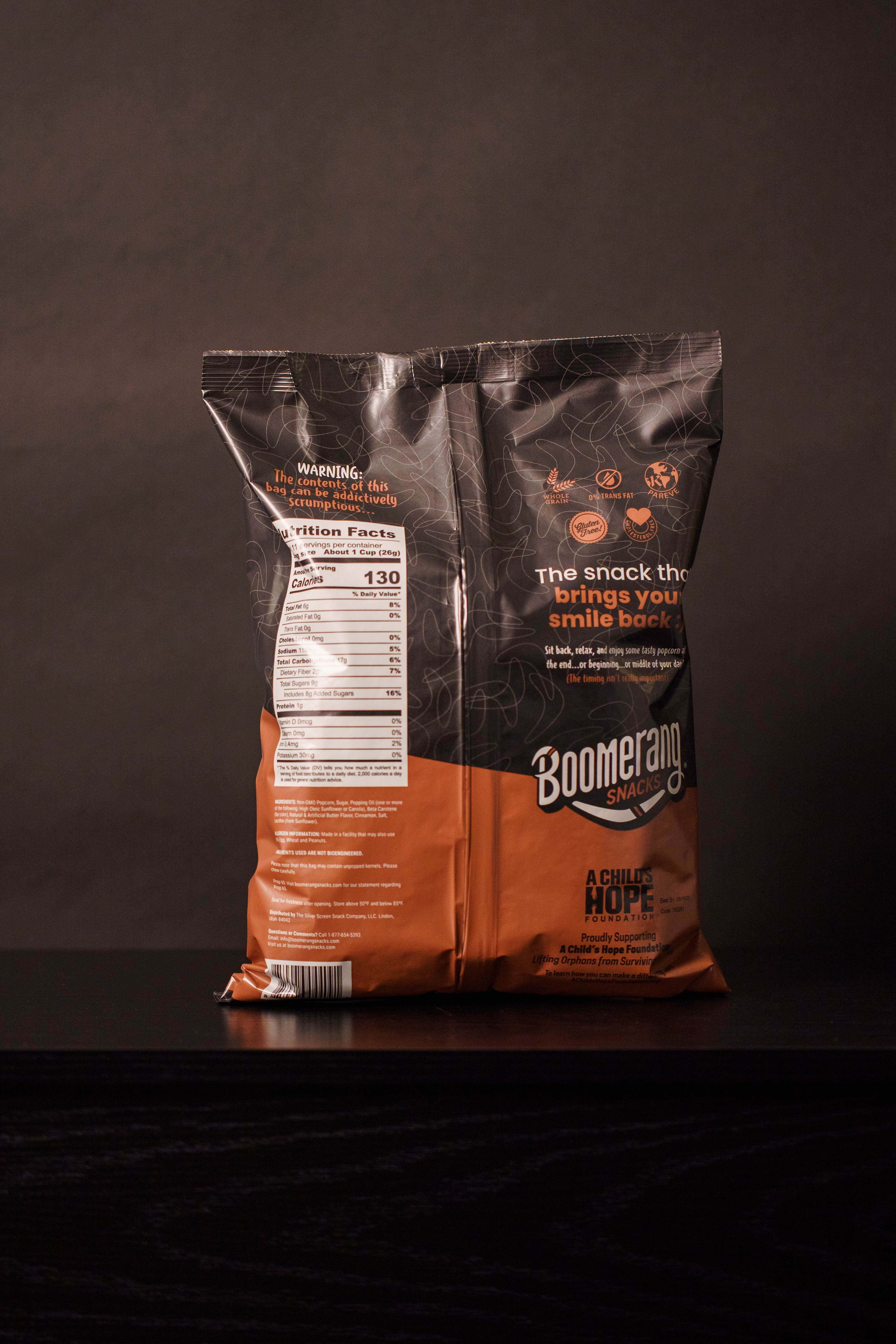 Boomerang Sweet Popcorn Variety Pack 10oz (5 pack)