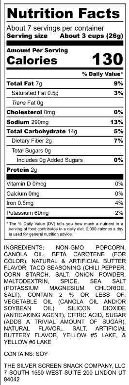 Boomerang Savory Popcorn Variety Pack 6oz (4 pack)