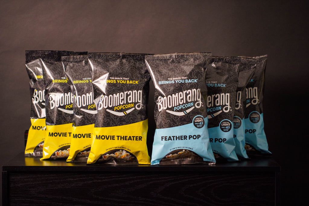 Boomerang Traditional Popcorn Variety Pack 2.75oz (8 pack)