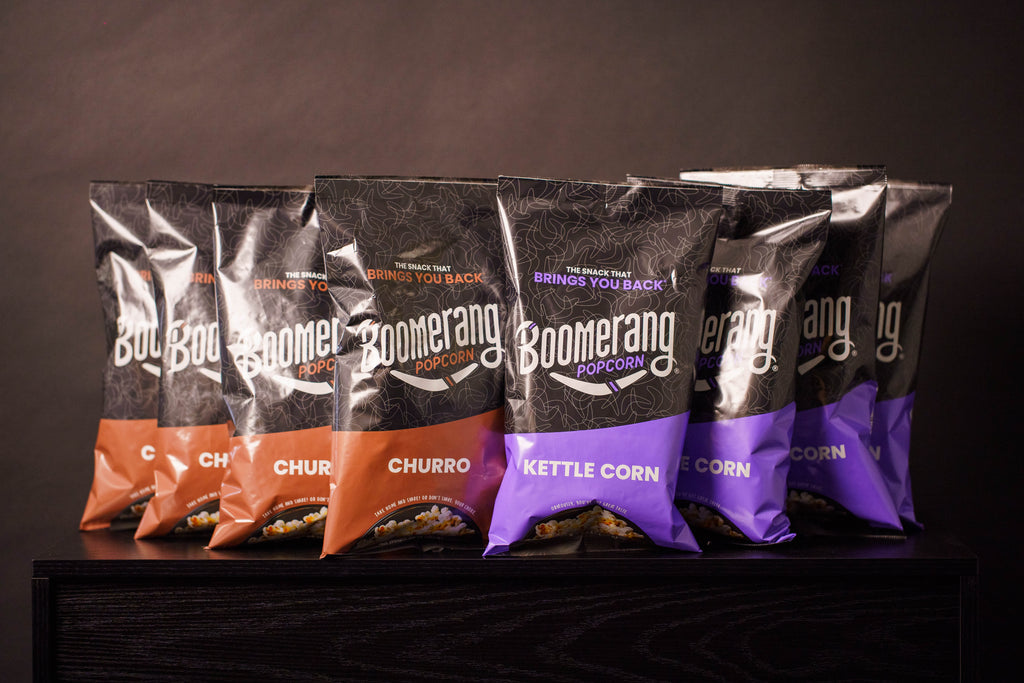 Boomerang Sweet Popcorn Variety Pack 5.5oz (8 pack)