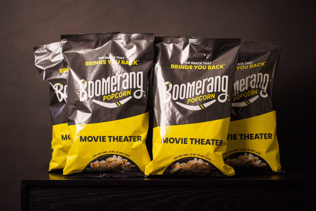 Boomerang Movie Theater Popcorn 6oz (4 pack)